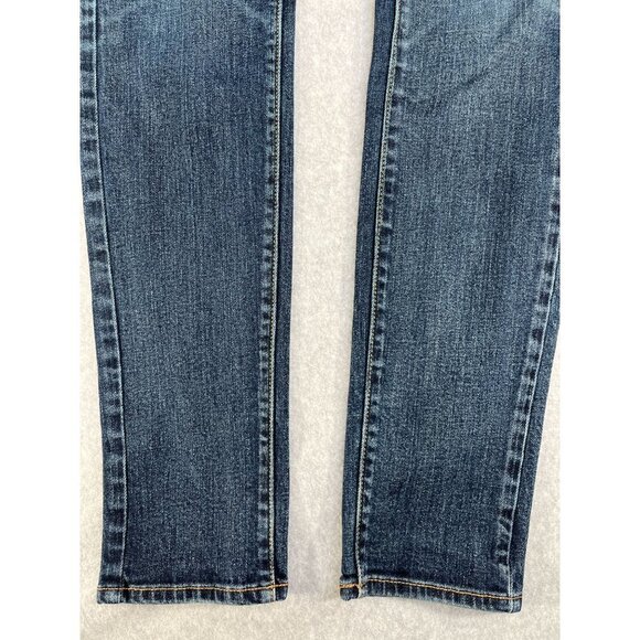 American Eagle Outfitters Womens Skinny Stretch Jeans Size 0 Dark Wash - Picture 12 of 16